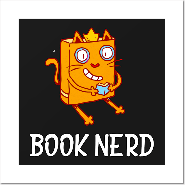 Book Nerd Wall Art by hothippo